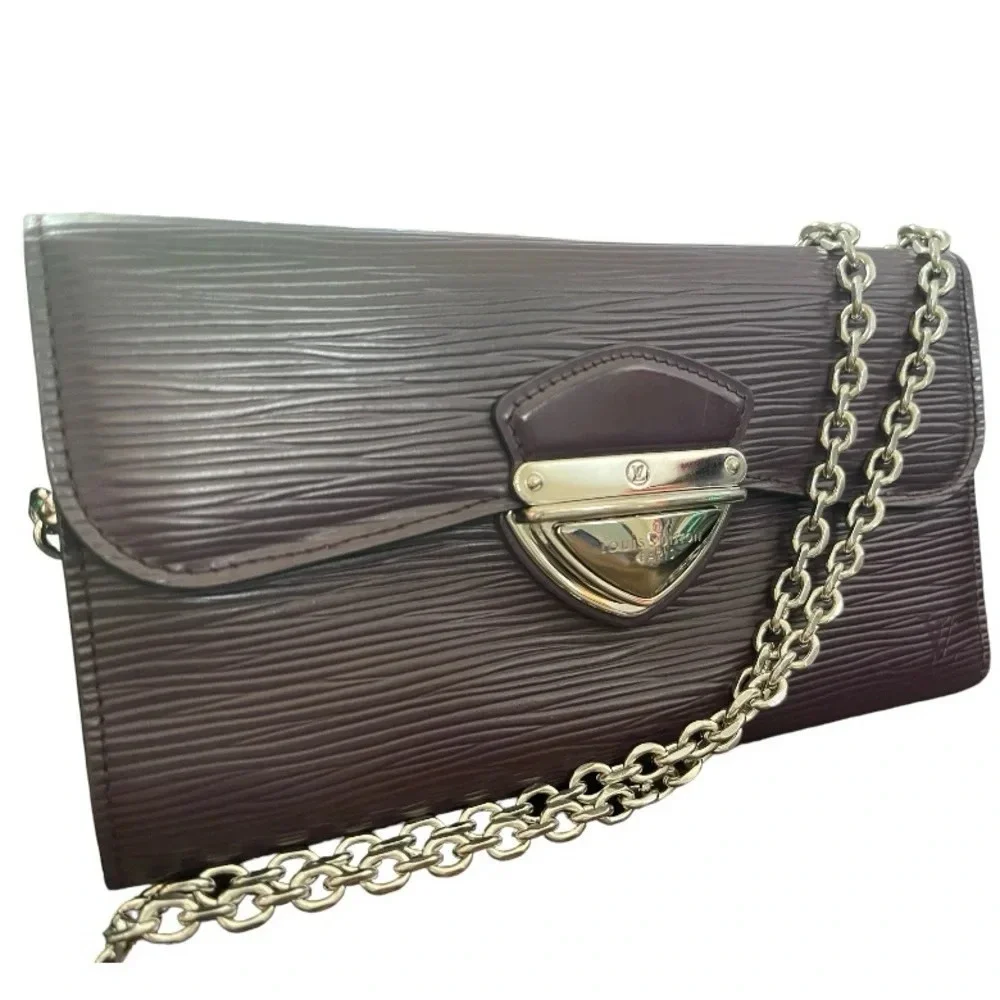 Louis Vuitton | Cassis Epi Eugenie Portefeuille Trifold Wallet
